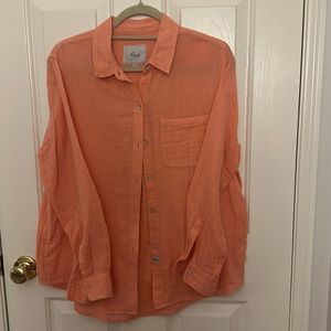 Rails peach long sleeve